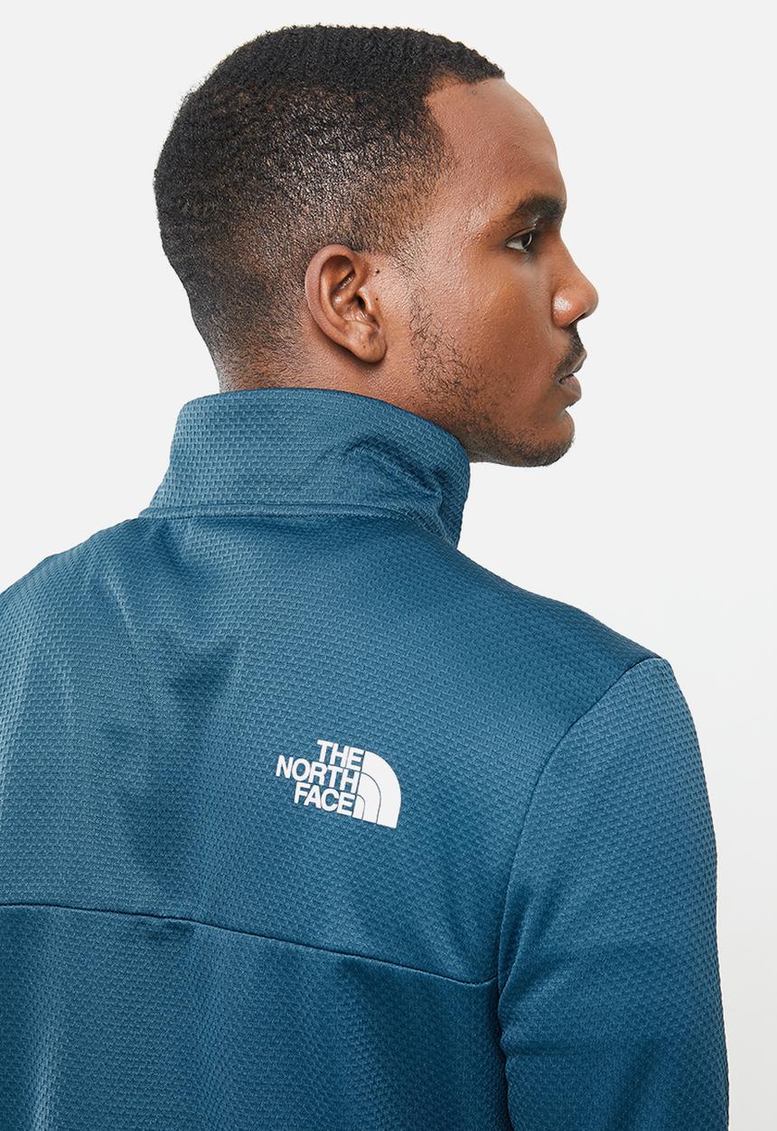 The North Face - Ma 1/2 zip - blue & black 