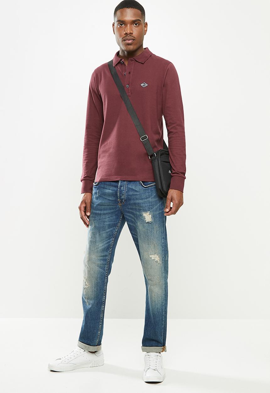 Replay - Replay long sleep golfer - burgundy