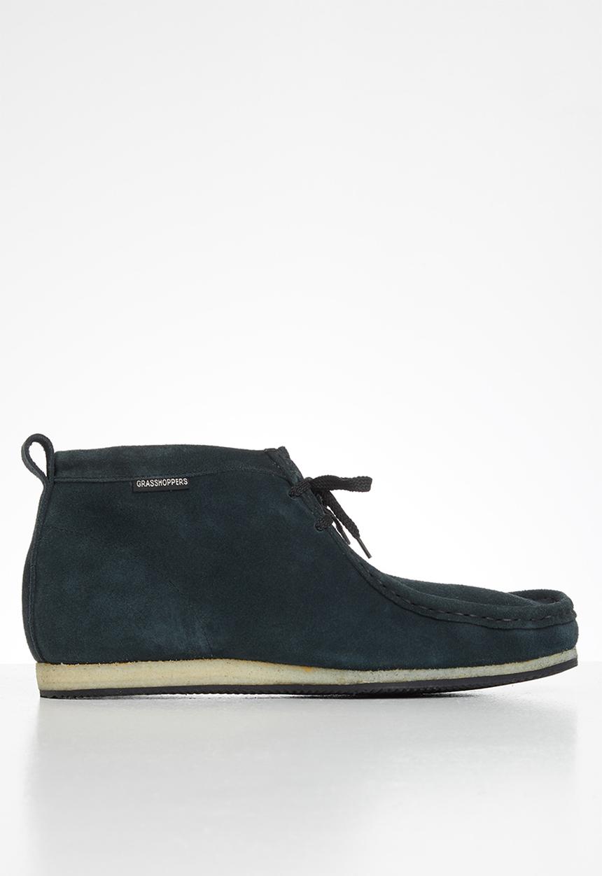 Grasshoppers - Buster mid suede - navy