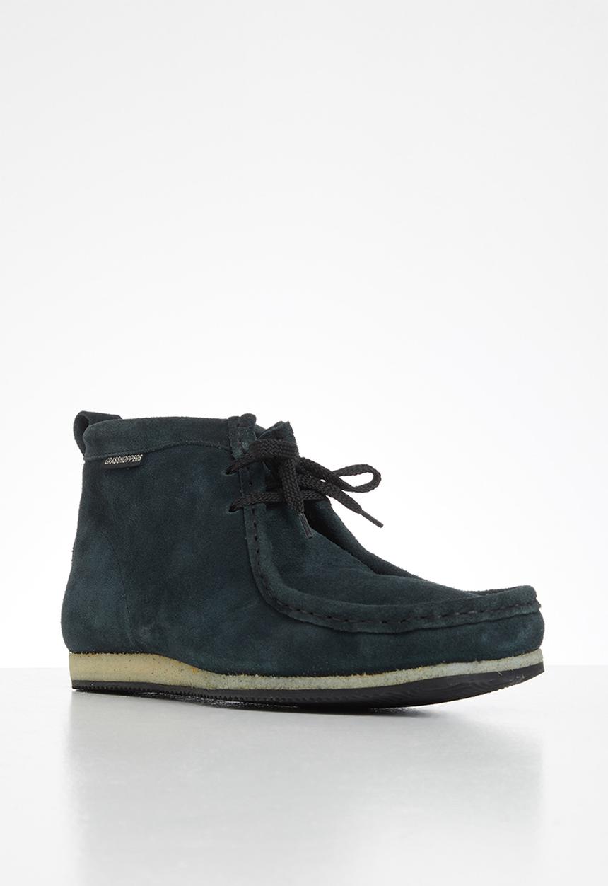 Grasshoppers - Buster mid suede - navy