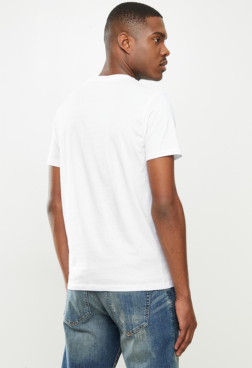 Replay - Replay jeans tee - white