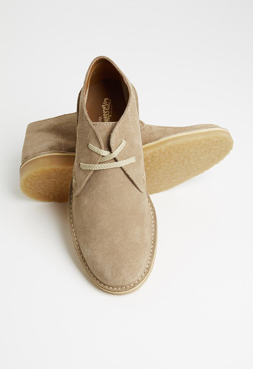 Grasshoppers - Hudson suede - taupe