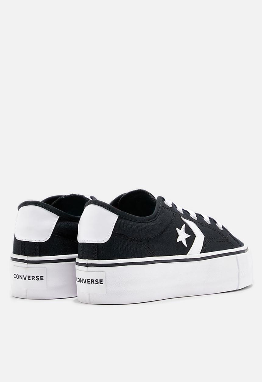 Converse - star replay platform all of the stars ox - black/white