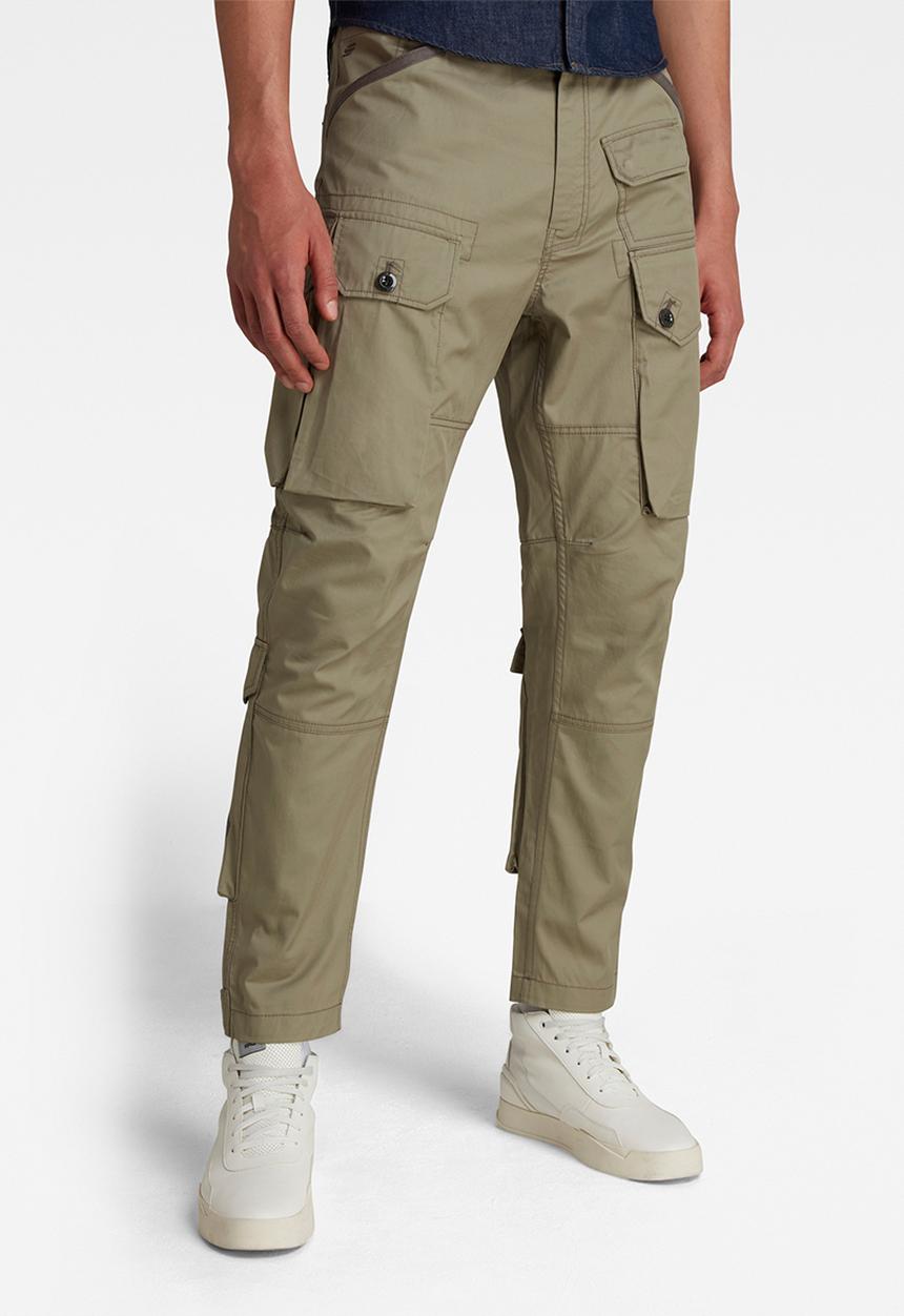 G-STAR - Jungle relaxed tapered cargo - shamrock