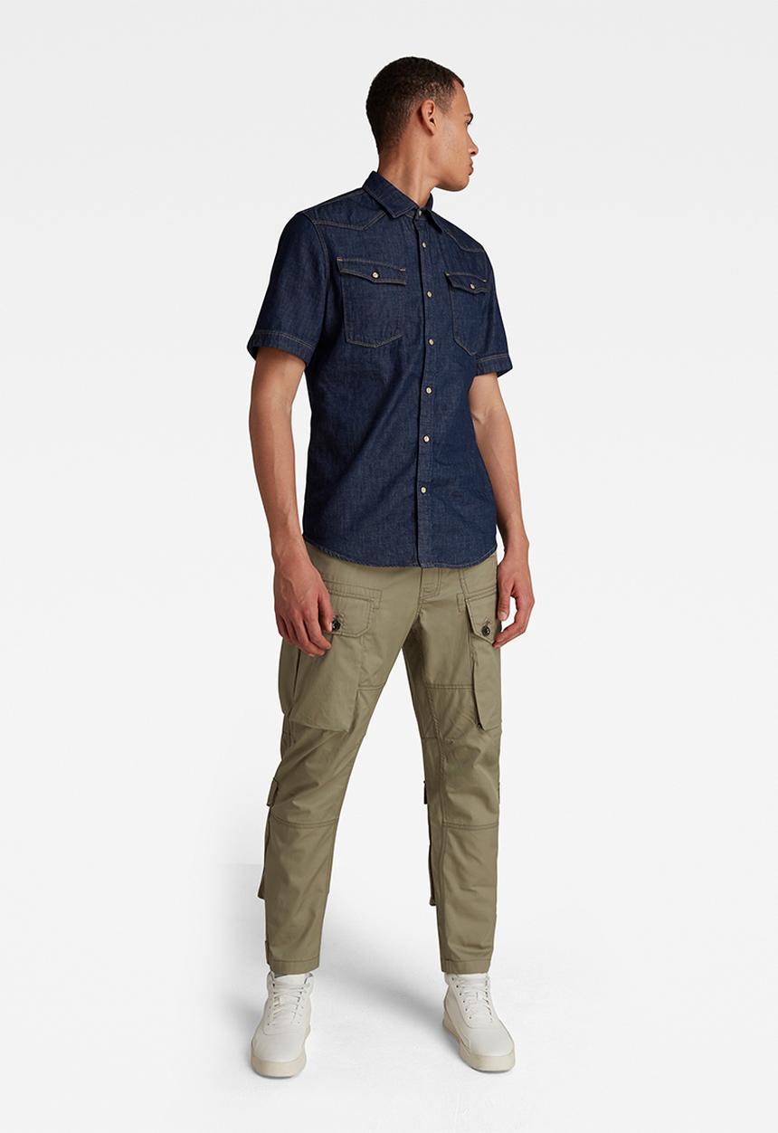 G-STAR - Jungle relaxed tapered cargo - shamrock