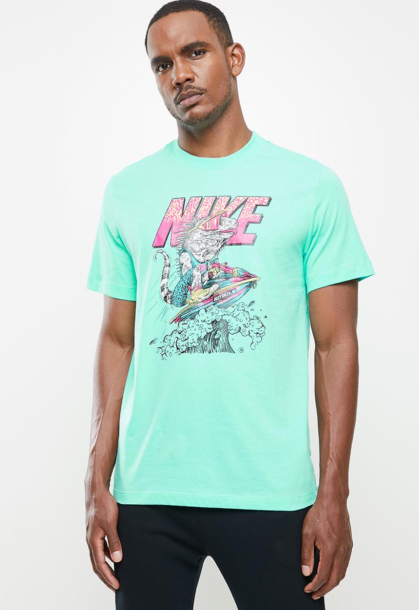 Nike - Nike sportswear beach jet ski tee - turquoise
