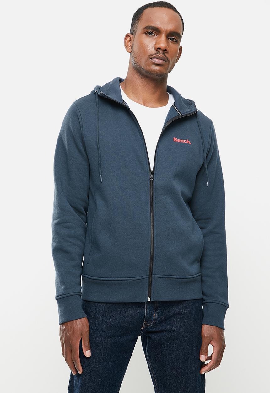 Bench - Marx zip fleece - navy