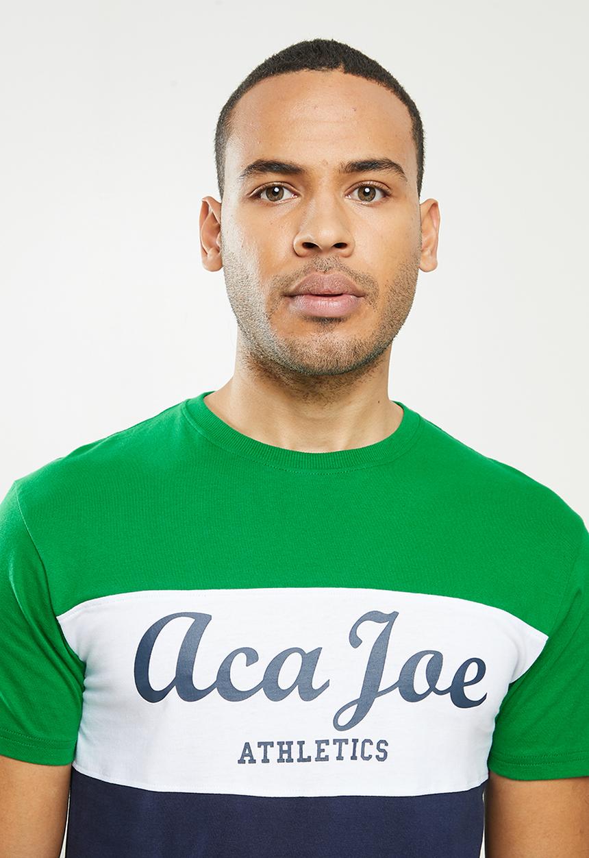 Aca Joe - Aca joe colour block T-shirt - multi 