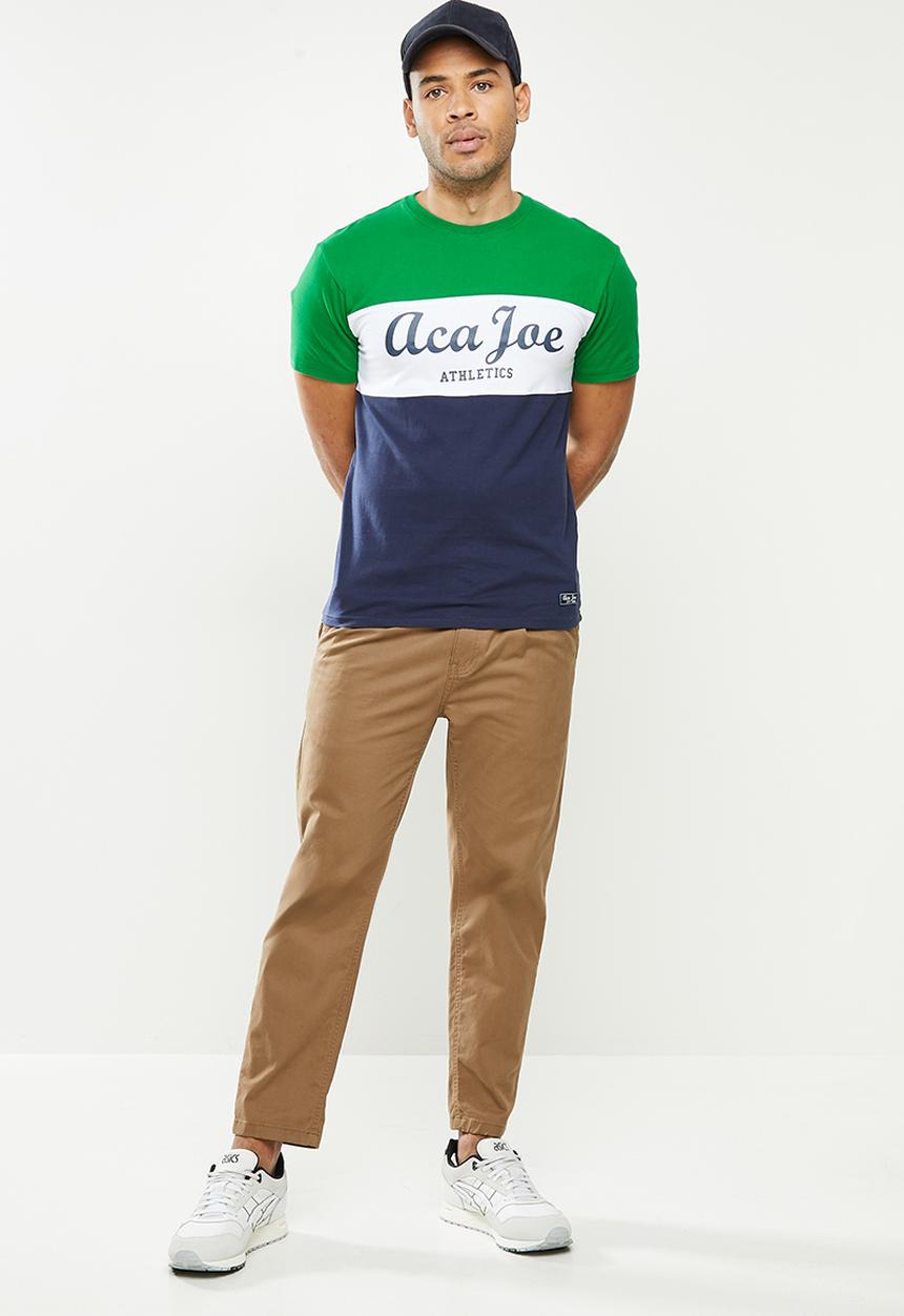 Aca Joe - Aca joe colour block T-shirt - multi 