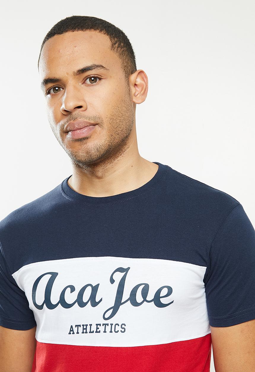 Aca Joe - Aca joe colour block T-shirt - multi 