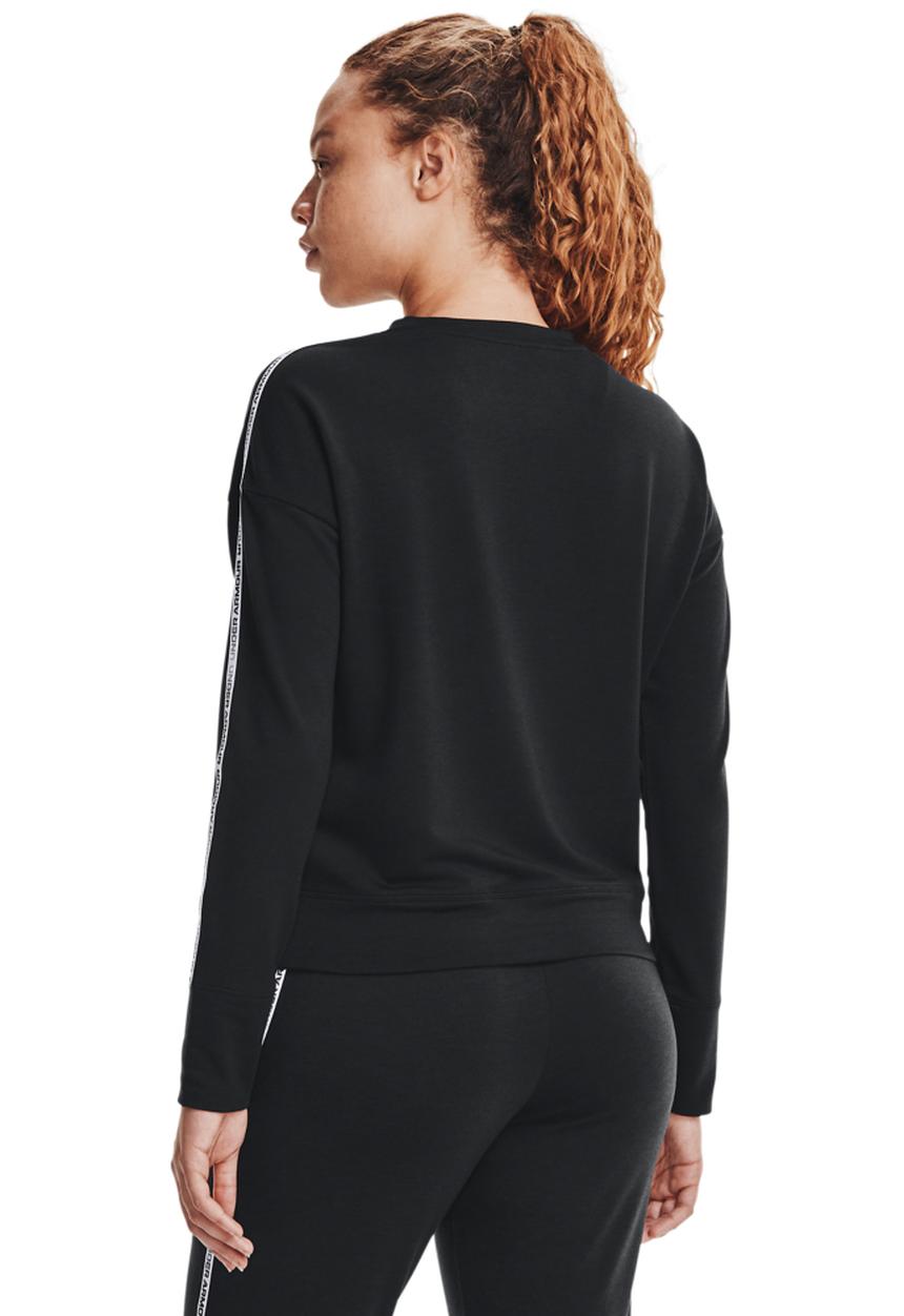 Under Armour - Rival terry taped crew - black