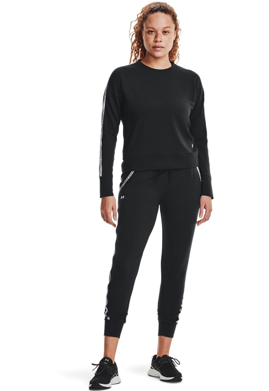 Under Armour - Rival terry taped crew - black