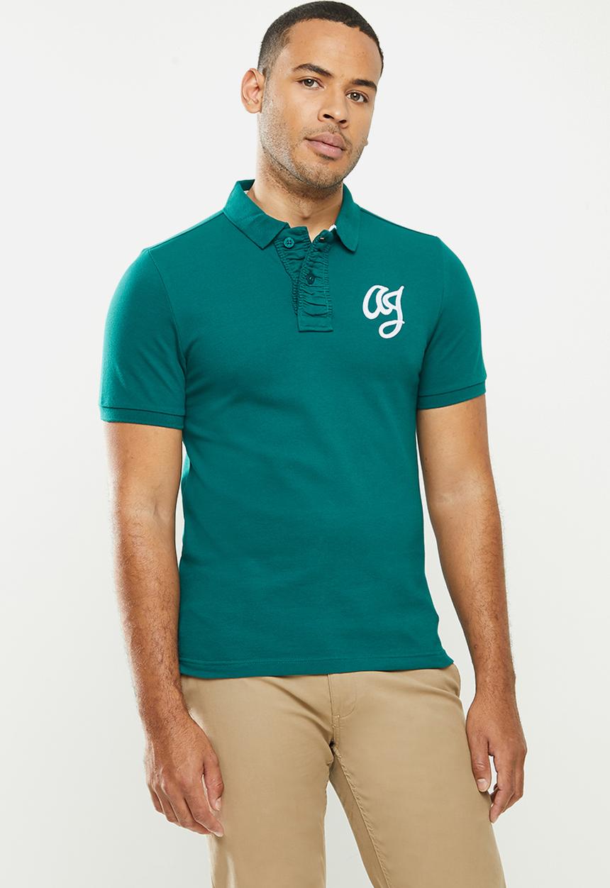 Aca Joe - Aca joe big aj logo golfer - teal