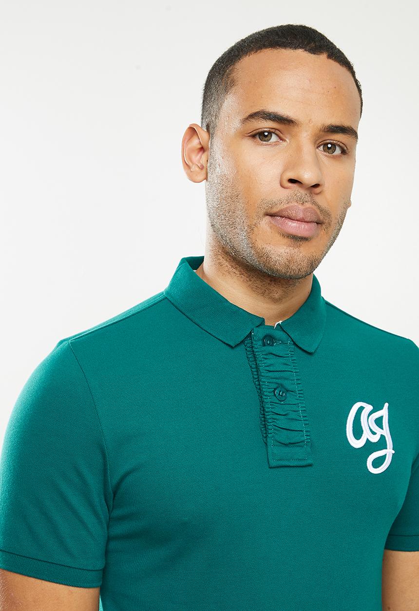 Aca Joe - Aca joe big aj logo golfer - teal