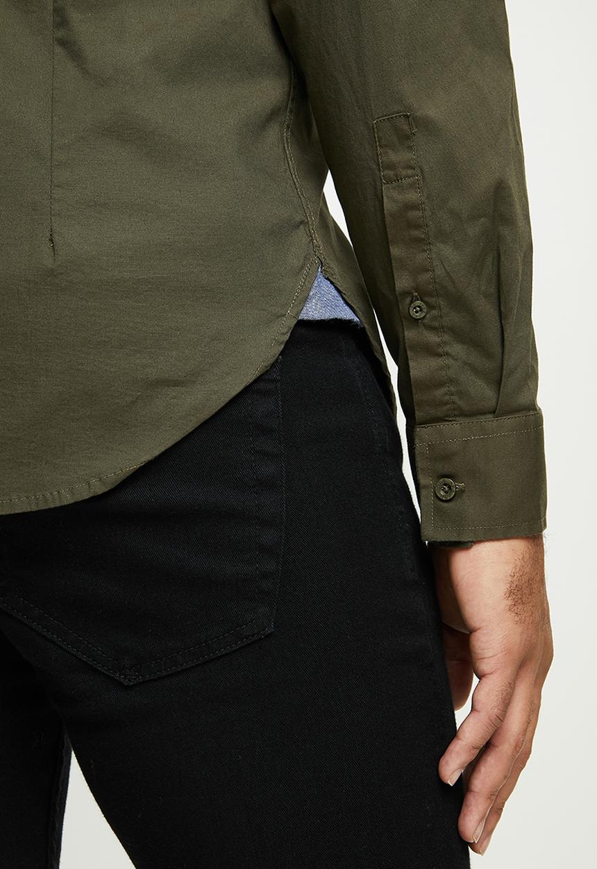 Aca Joe - Aca joe long sleeve shirts - green