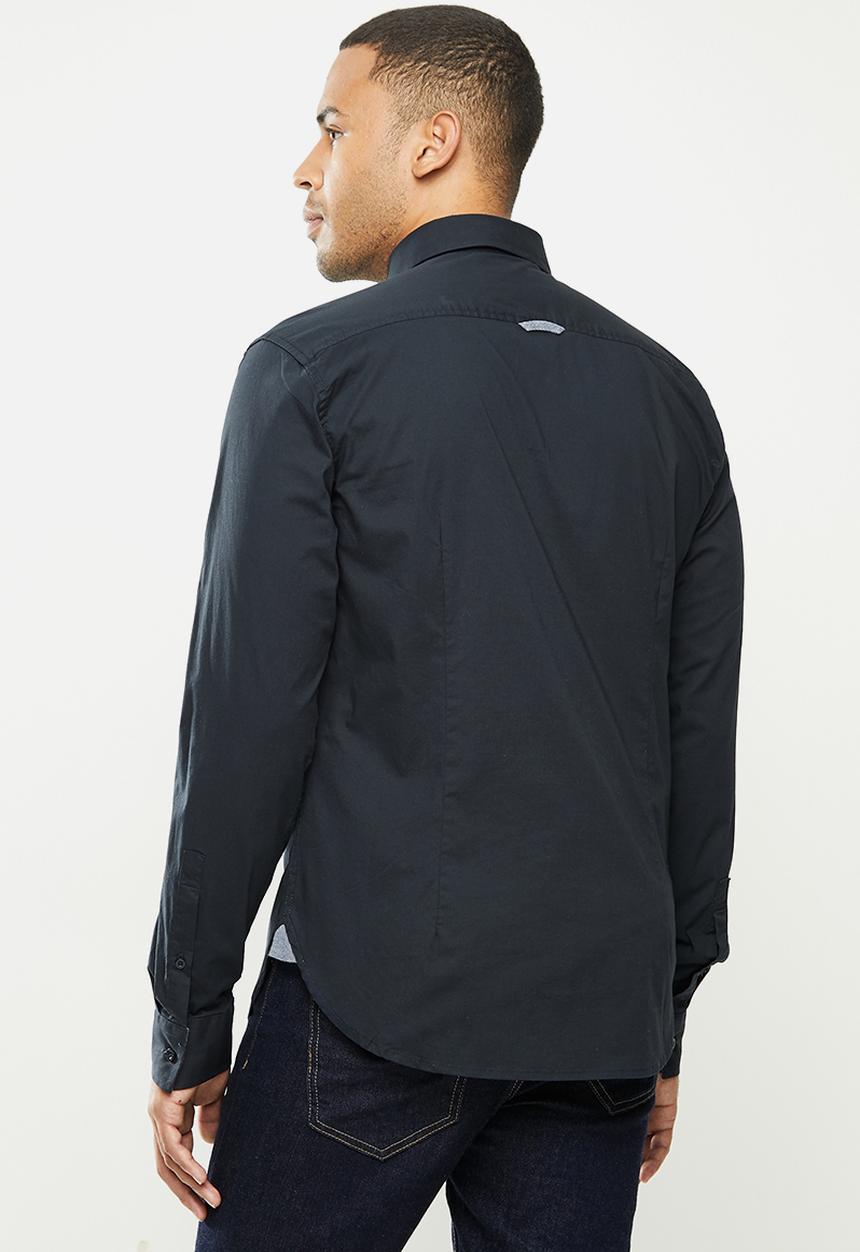Aca Joe - Aca joe long sleeve shirts - navy