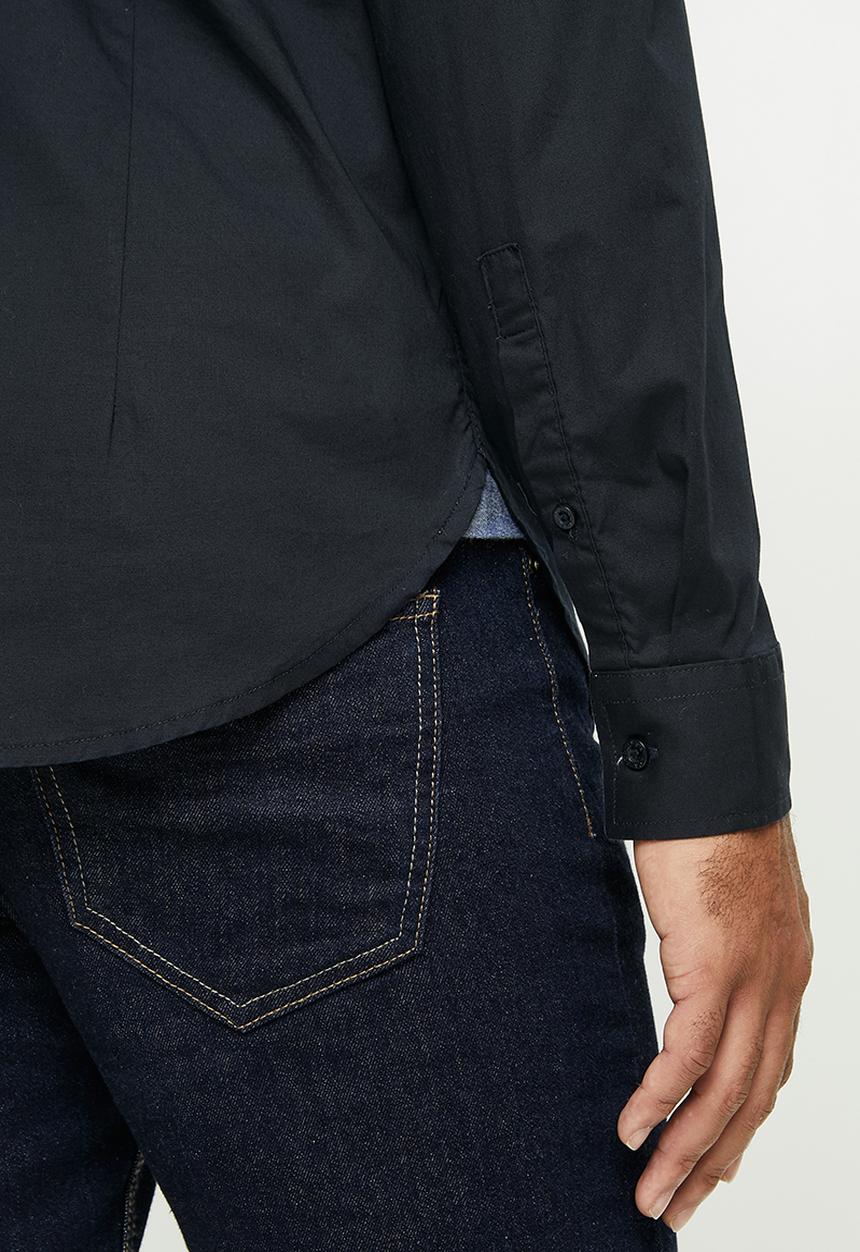Aca Joe - Aca joe long sleeve shirts - navy