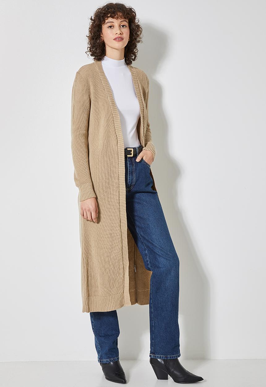 Superbalist - Maxi cardigan - neutral
