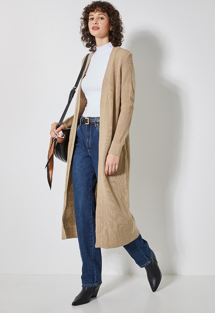 Superbalist - Maxi cardigan - neutral