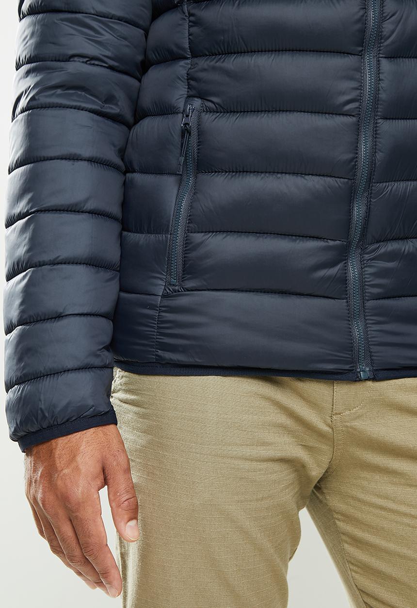 Aca Joe - Aca joe zip thru jacket - puffer - navy
