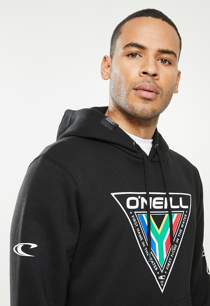O'Neill - Triangle lock up pullover hoodie - black