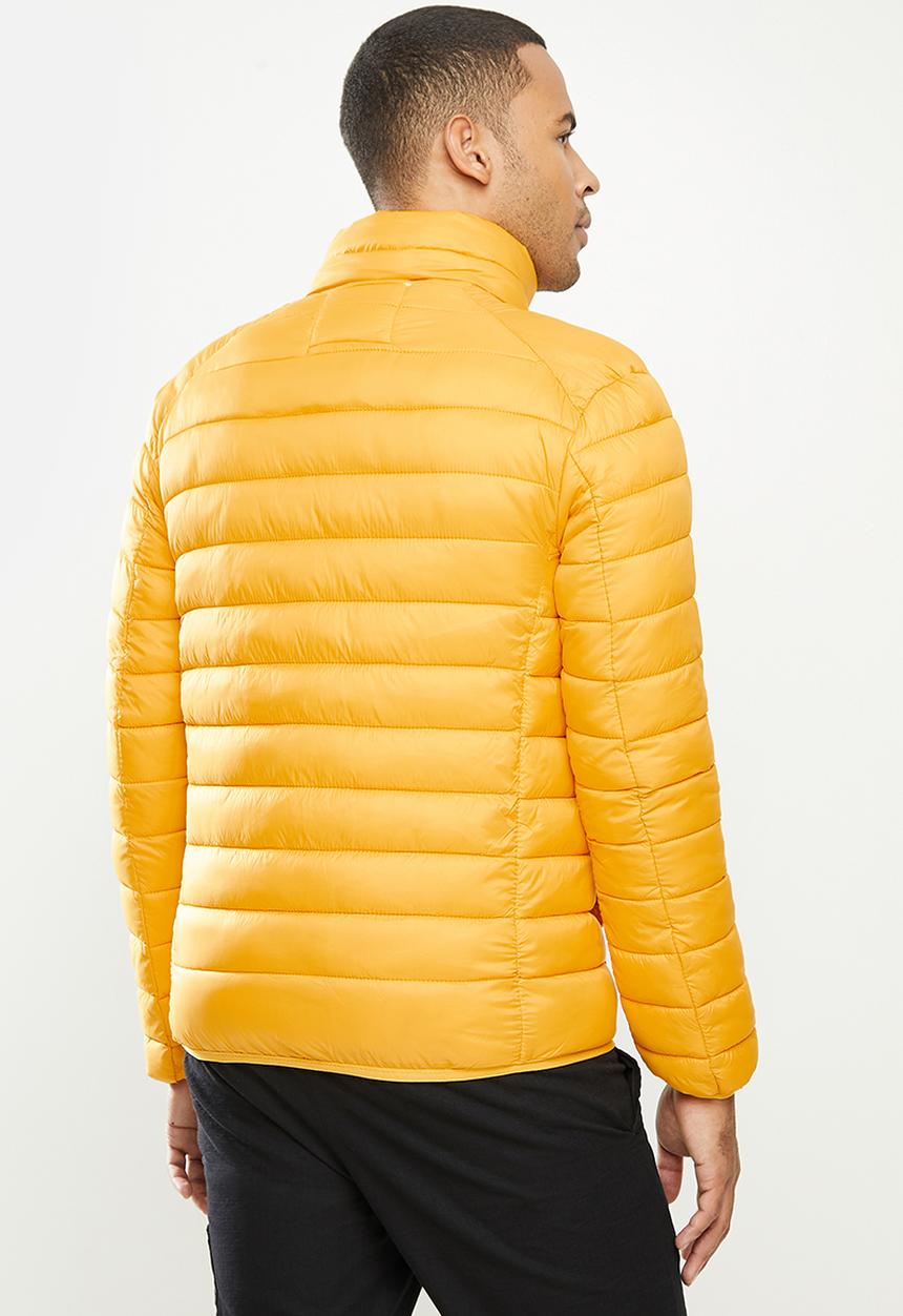 Aca Joe - Aca joe zip thru jacket - puffer - mustard