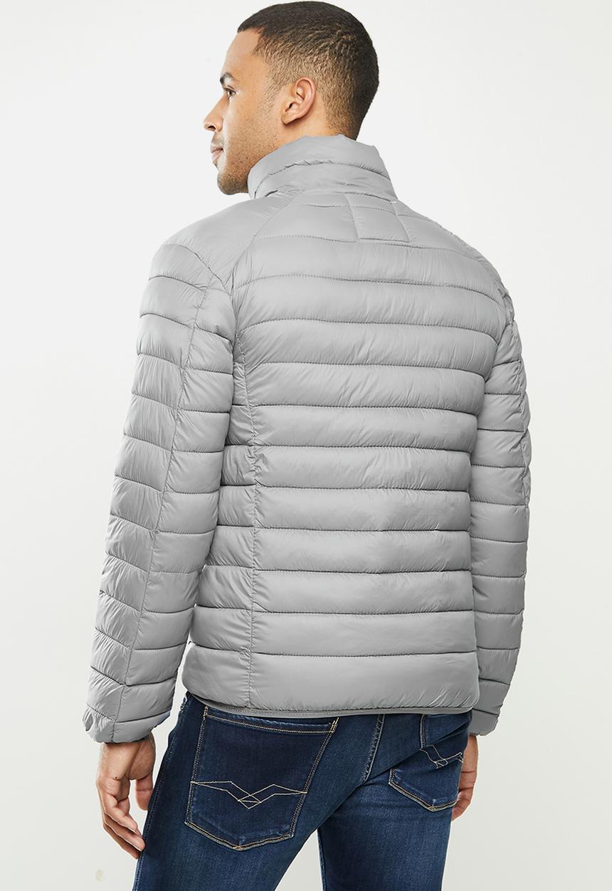 Aca Joe - Aca joe zip thru jacket - puffer - grey