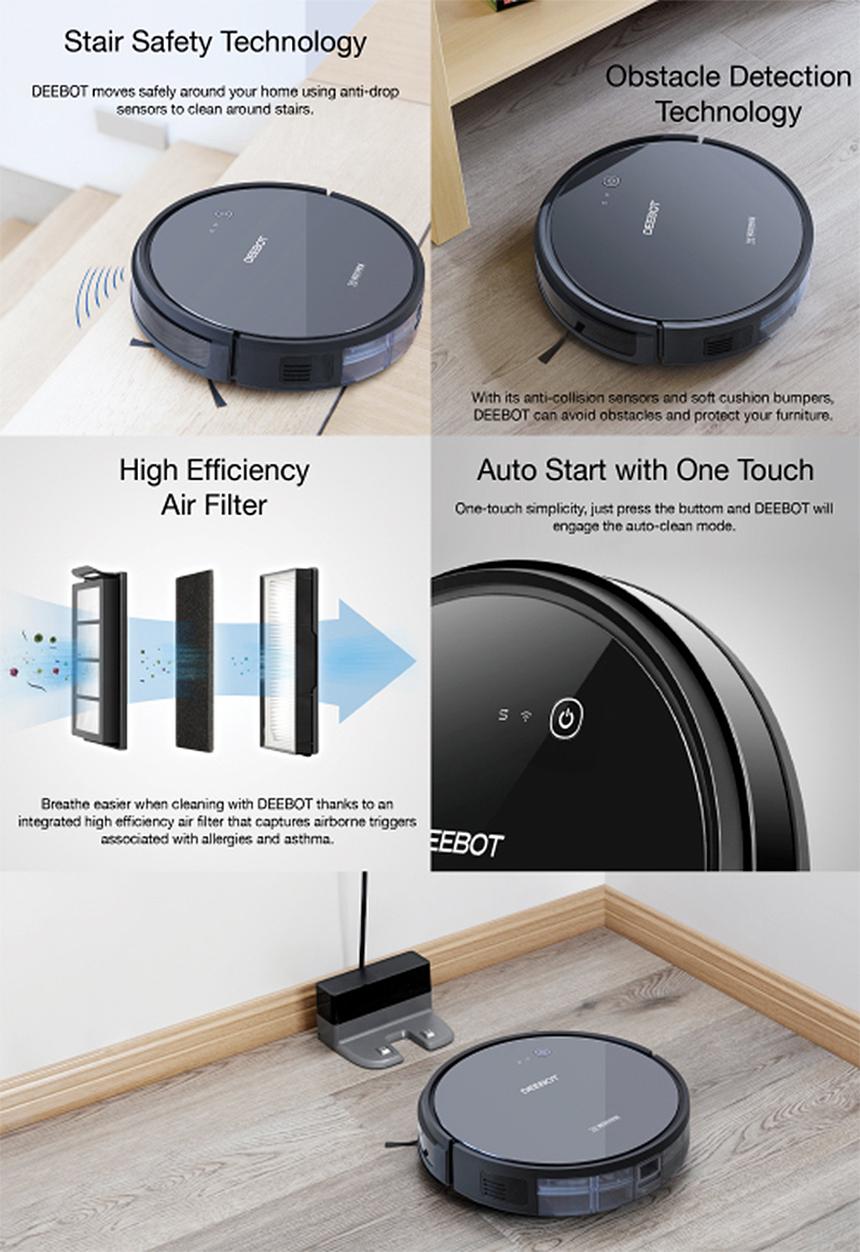 Ecovacs - Deebot 601 - black