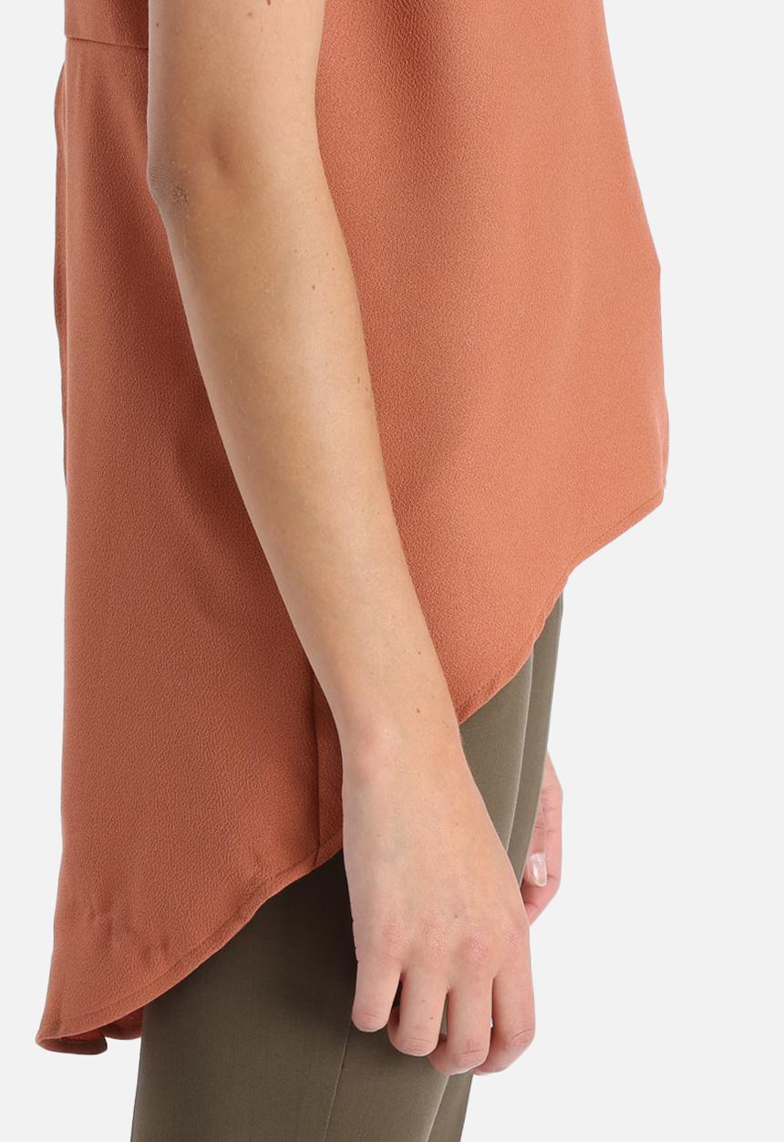 Glamorous - Open Shell Top With Split Back