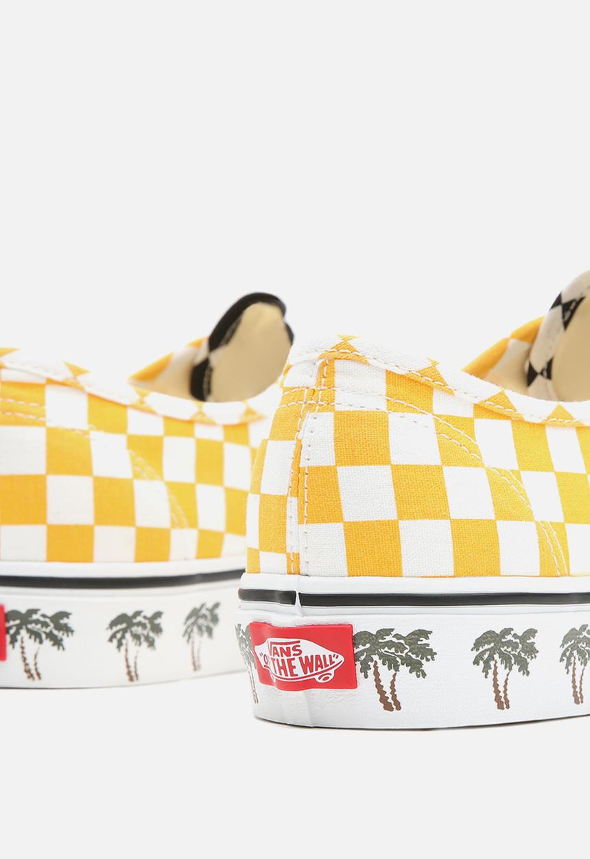 Vans - UA authentic - (sidewall) palm tree/checkerboard