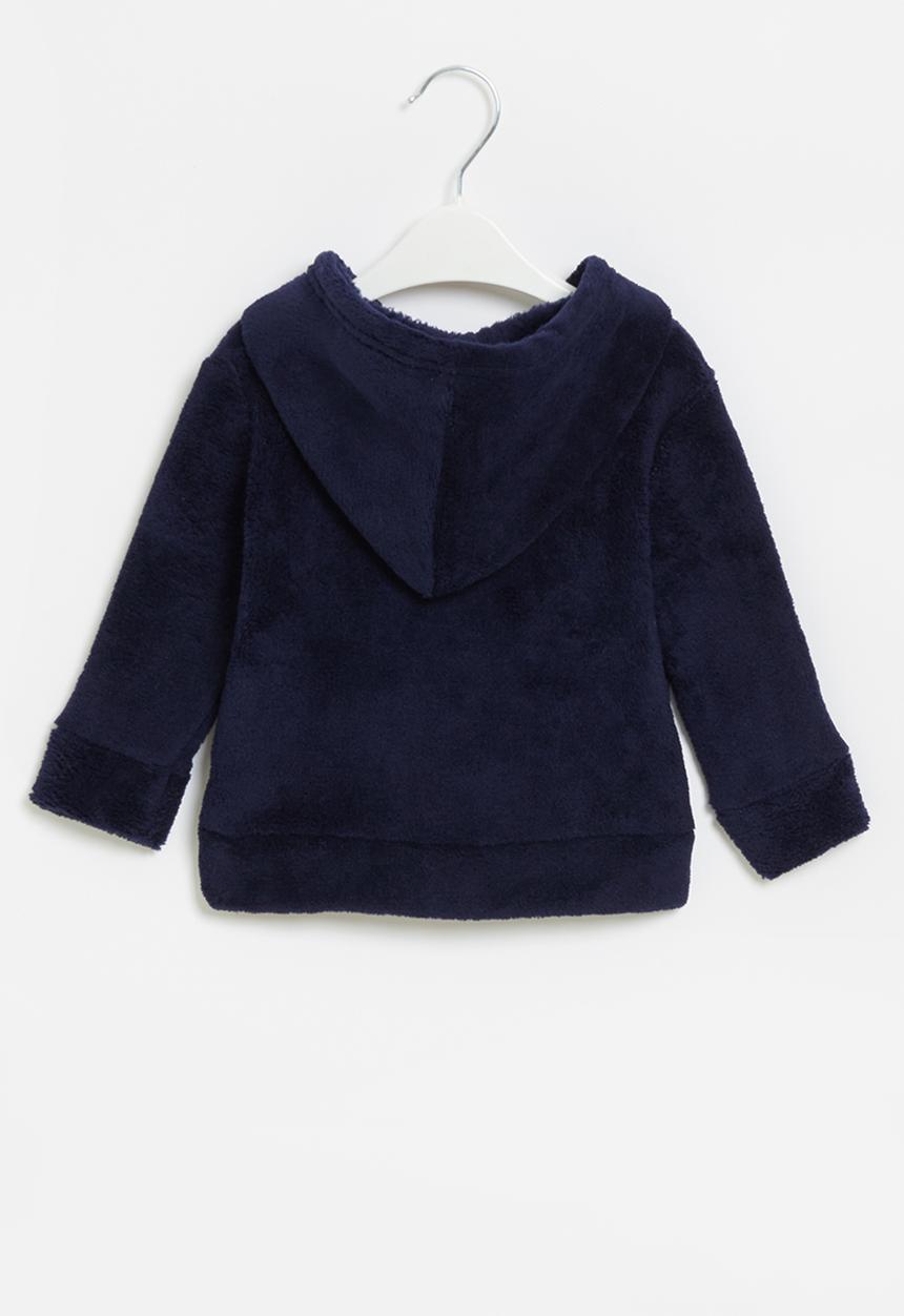 Pop Candy - Baby boys pullover hoodie - navy