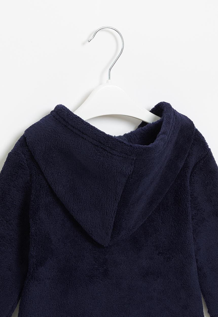 Pop Candy - Baby boys pullover hoodie - navy