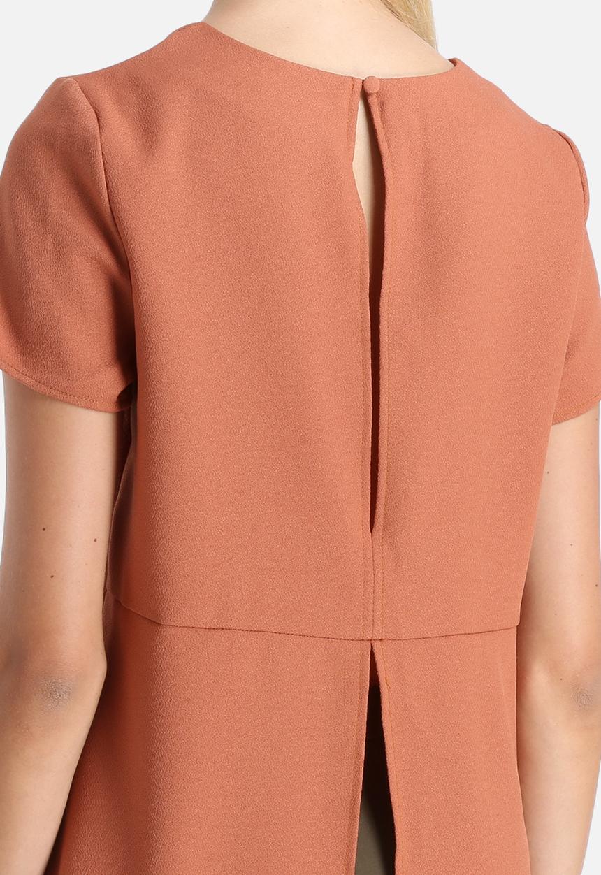 Glamorous - Open Shell Top With Split Back