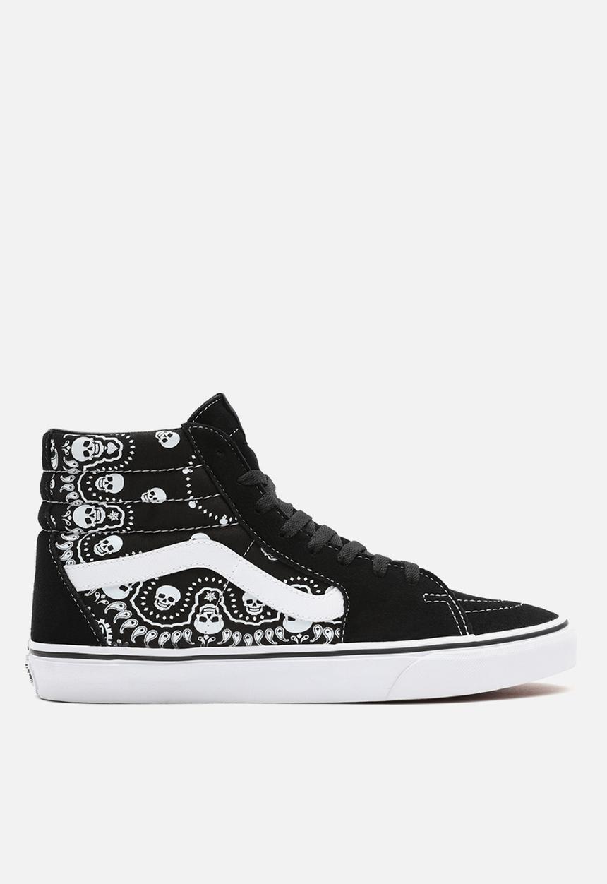 Vans - UA sk8-hi - (bandana) black & true white