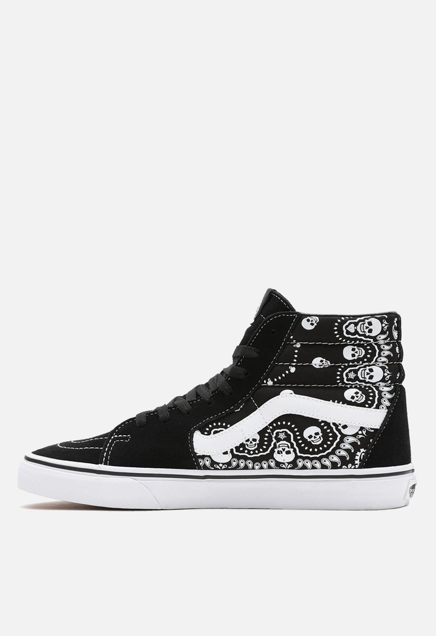 Vans - UA sk8-hi - (bandana) black & true white
