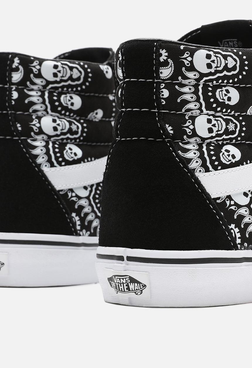 Vans - UA sk8-hi - (bandana) black & true white