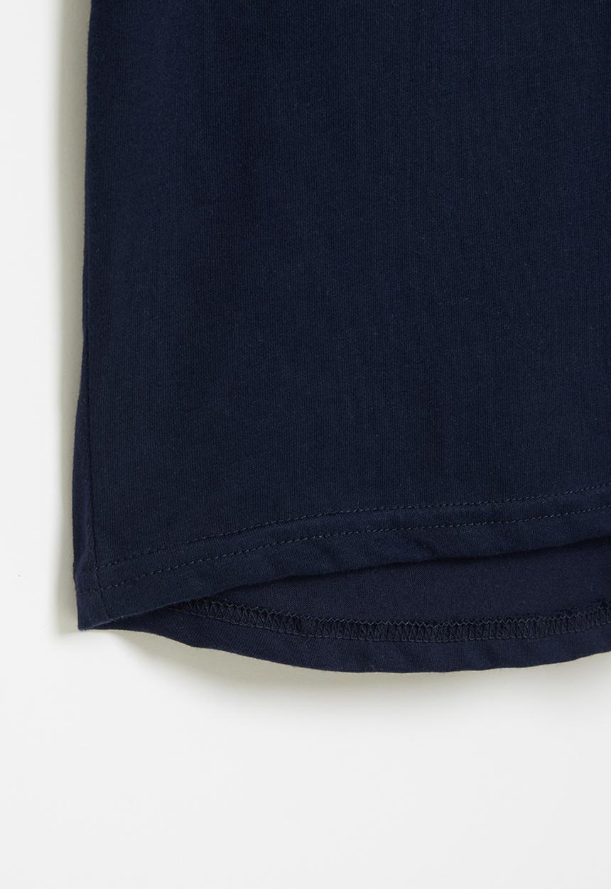 Rebel Republic - Boys short sleeve styled tee - navy