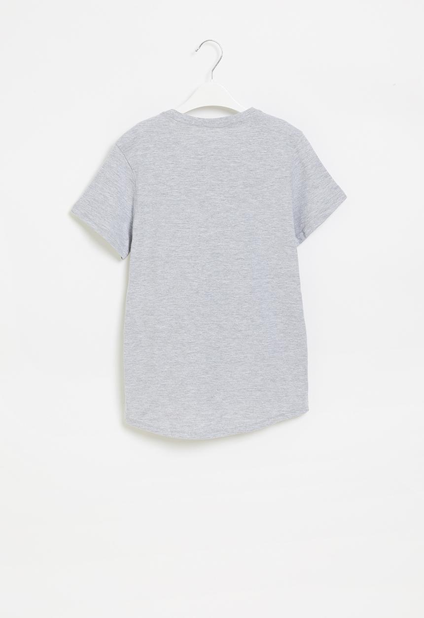 Rebel Republic - Boys short sleeve styled tee - grey