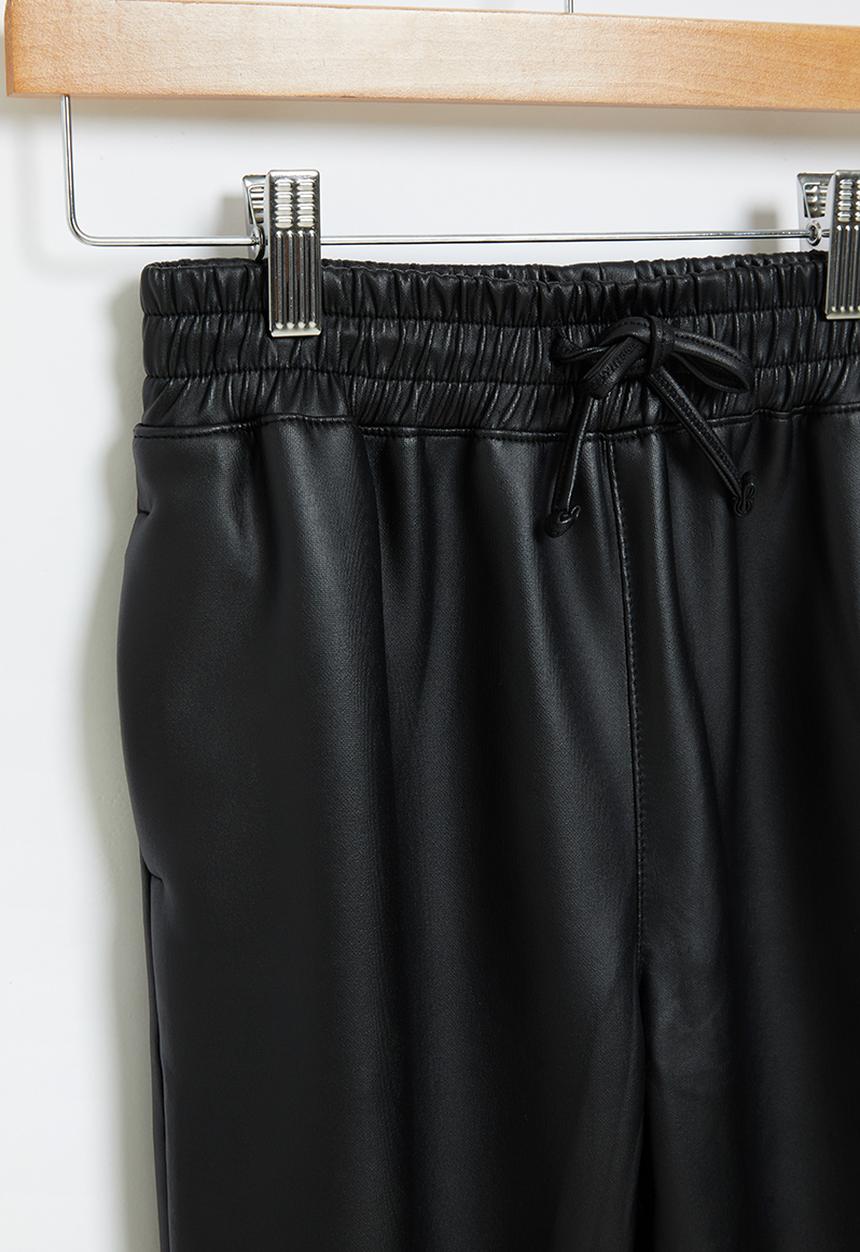 Superbalist - Girls coated jogger - black