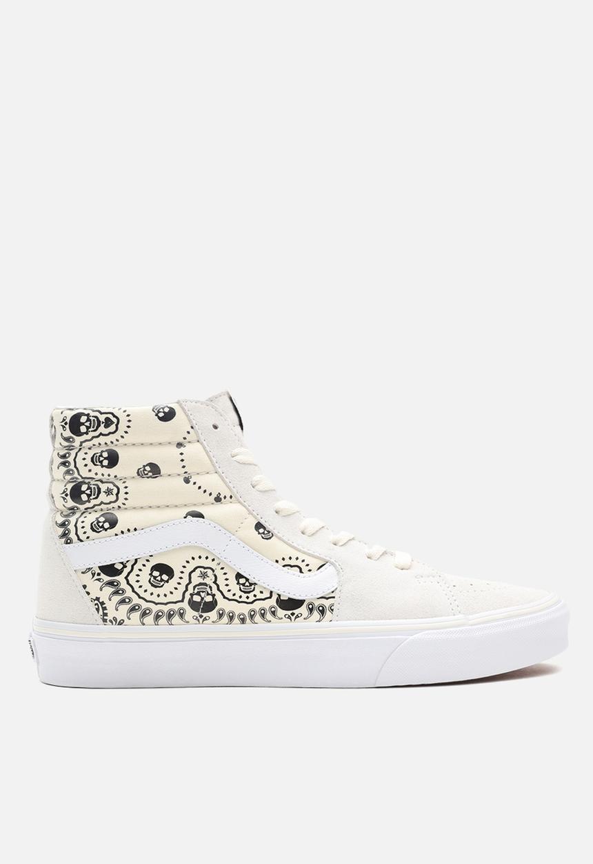 Vans - UA sk8-hi - (bandana) classic white & black