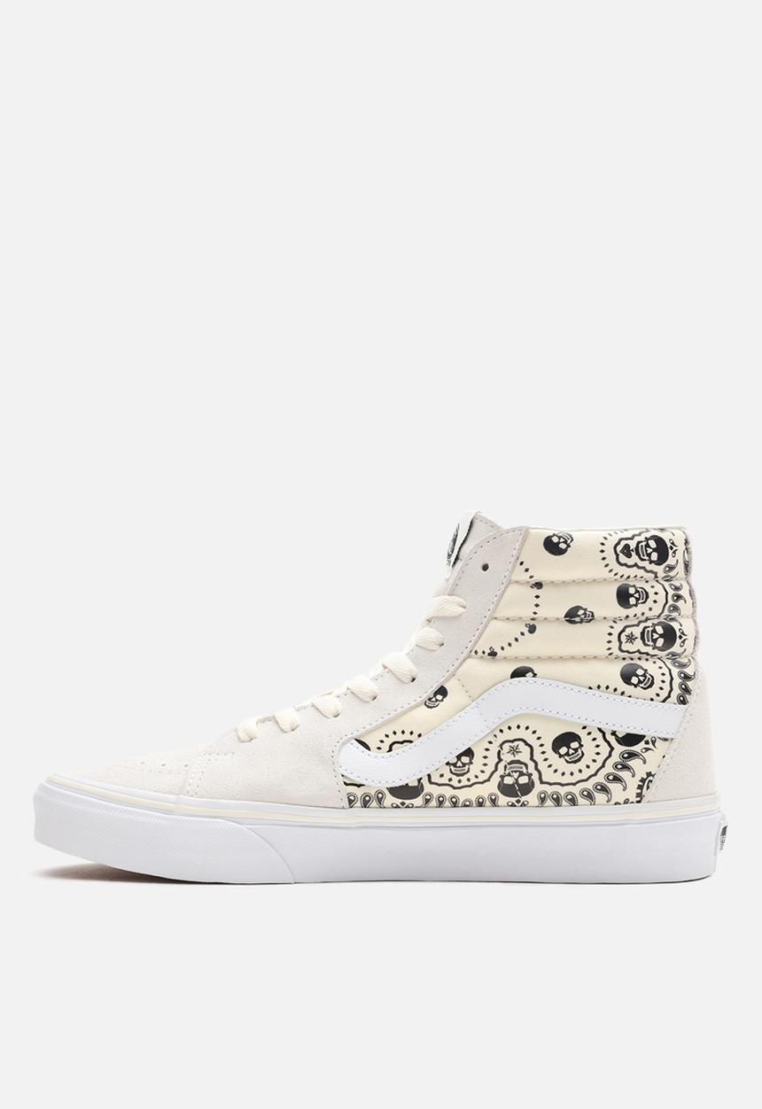 Vans - UA sk8-hi - (bandana) classic white & black