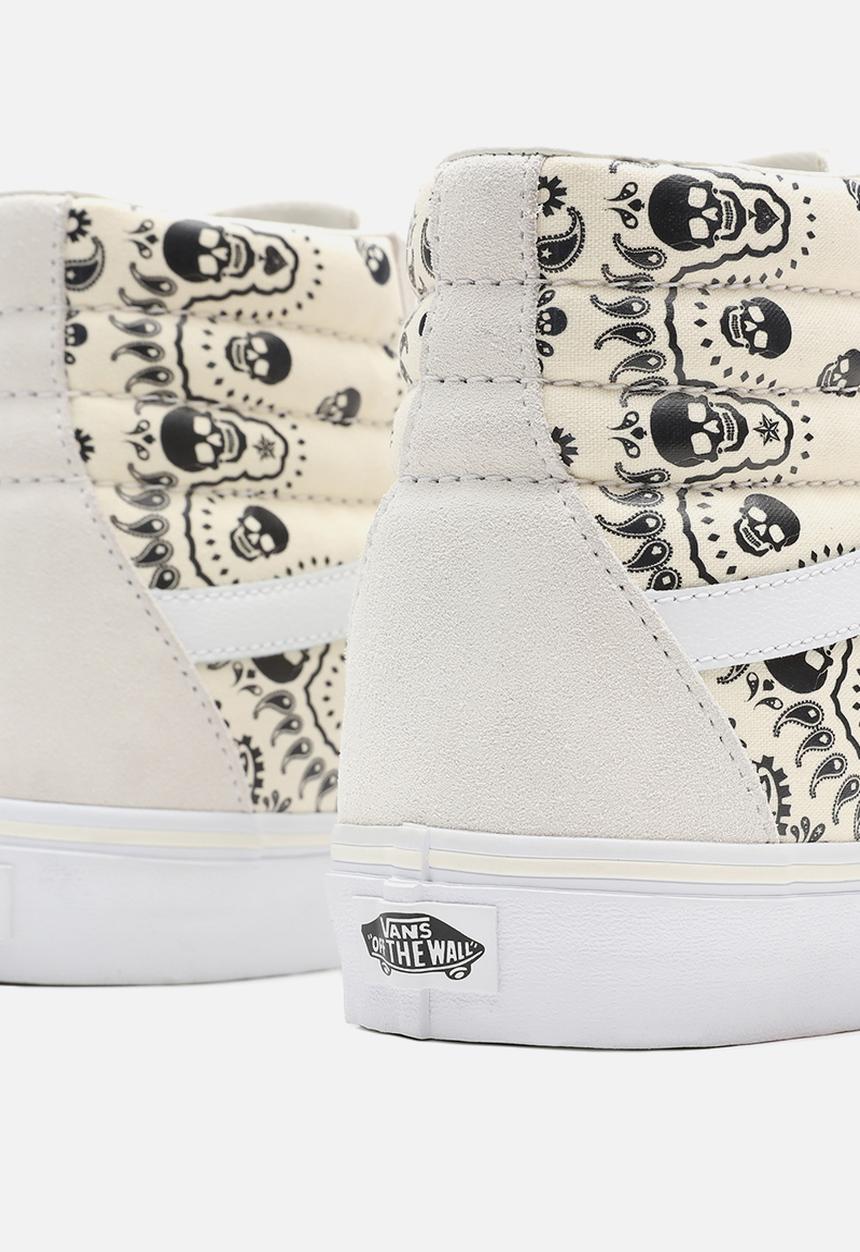 Vans - UA sk8-hi - (bandana) classic white & black