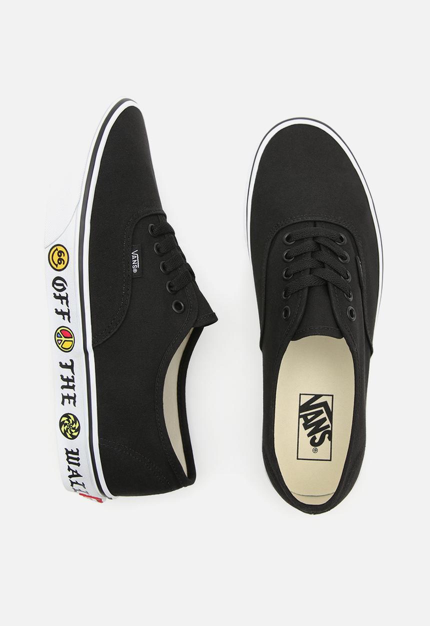 Vans - UA authentic - (sidewall) otw/black