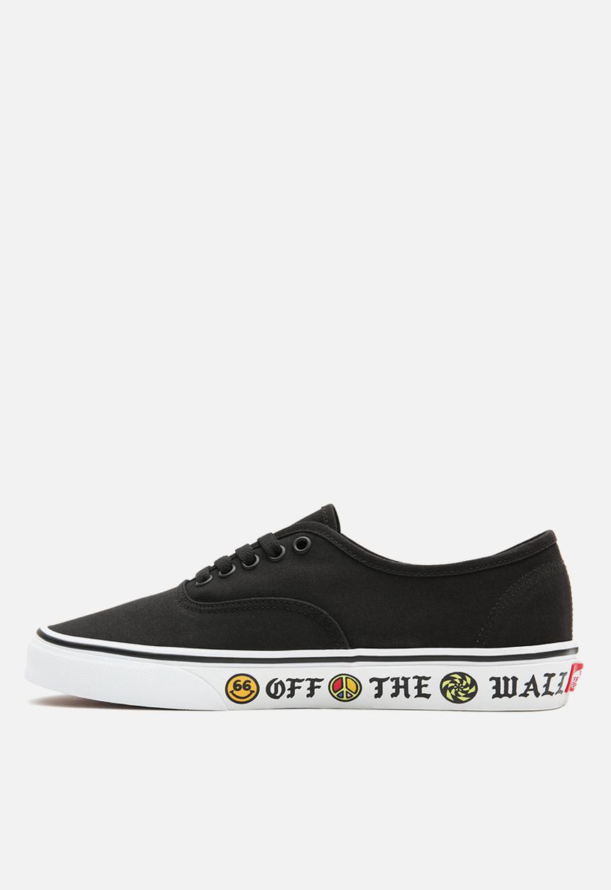 Vans - UA authentic - (sidewall) otw/black