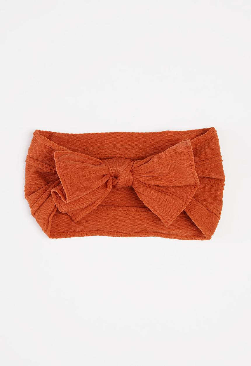 Pop Candy - Girls bow detail headband - orange