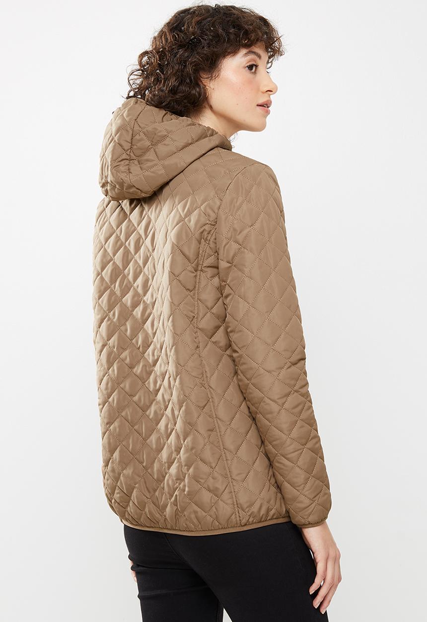 STYLE REPUBLIC - Quilted puffer - champagne