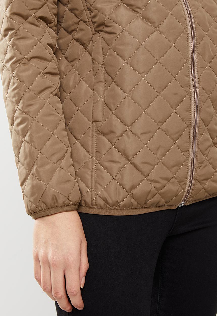 STYLE REPUBLIC - Quilted puffer - champagne