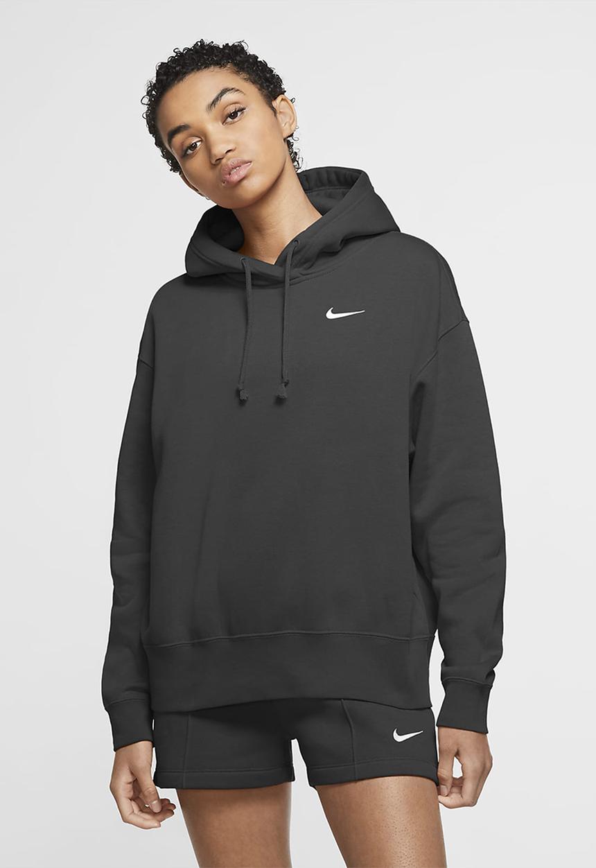 Nike - Nsw hoodie flc trend - black