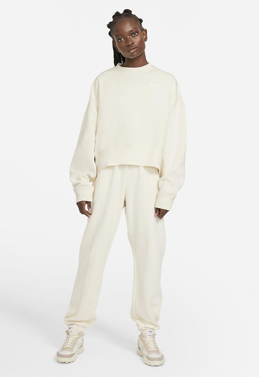 Nike - Nsw crew flc trend - cream