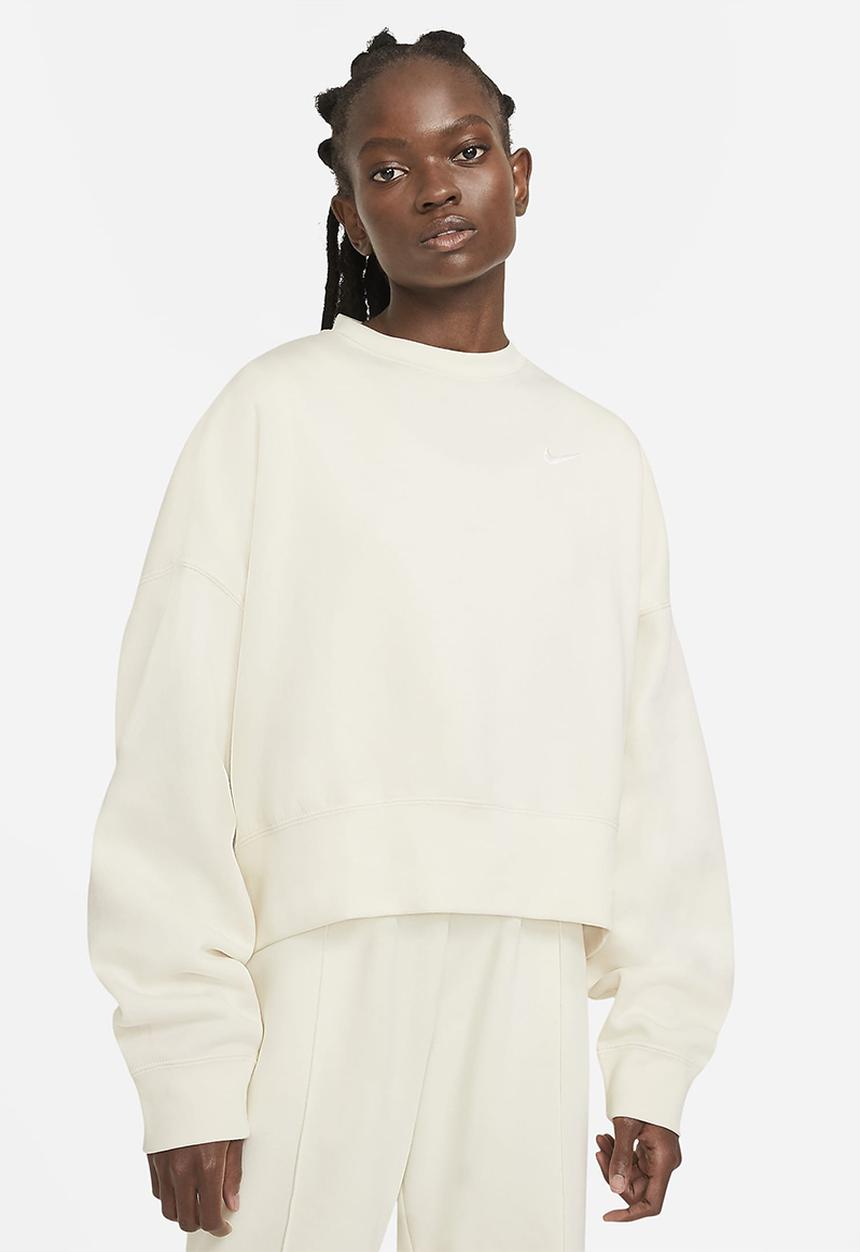 Nike - Nsw crew flc trend - cream